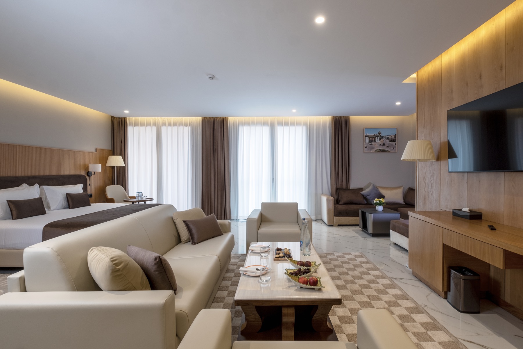 Chambre avec salon, Hôtel Deauville El Jadida